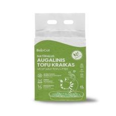 BeloCat TOFU Așternut pentru pisici cu aromă de ceai verde 6 l