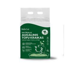 BeloCat TOFU Așternut pentru pisici cu aromă de aloe vera 6 l