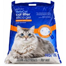 BeloCat Premium Așternut pentru pisici din cristale de silicat 18 l