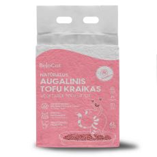 BeloCat TOFU Așternut pentru pisici cu parfum de flori de cireș 6 l