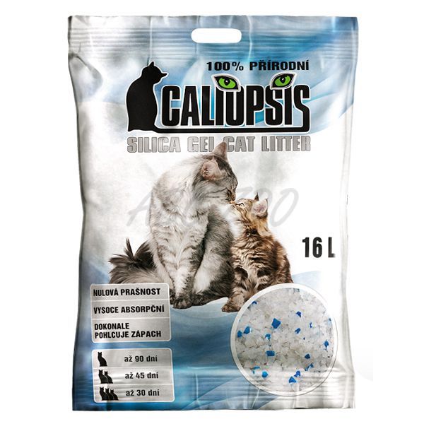 Aşternut pentru pisici CALIOPSIS SILICA - 16l