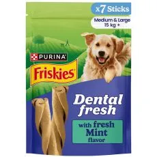 FRISKIES Dental Fresh - 7buc, 180g