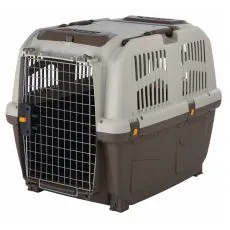 Cutie de plastic pentru transport SKUDO 5, maro gri , 59 x 65 x 79 cm