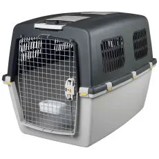 Cutie plastic pentru transport Trixie GULLIVER 7 - gri , 104 x 73 x 75 cm