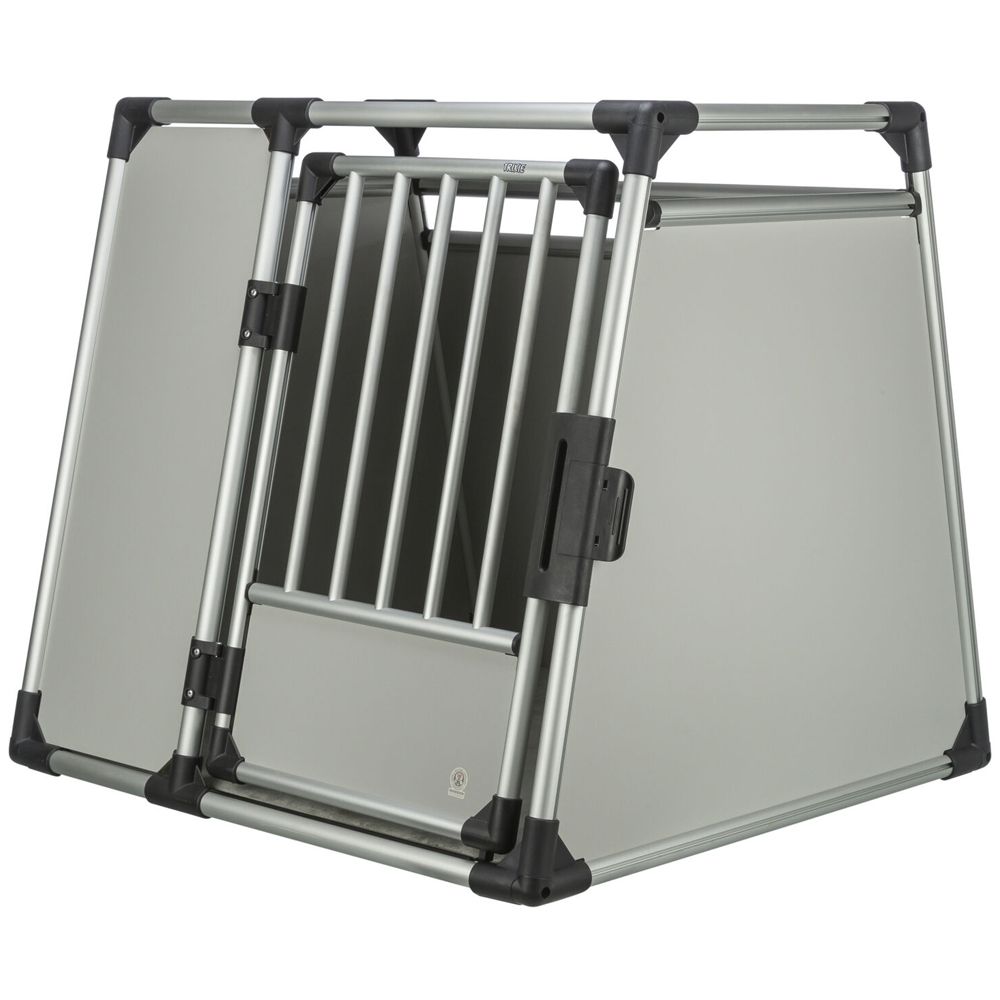 Trixie Cușcă de transport din aluminiu pentru câini, pentru mașină, XL 91 x 85 x 89 cm