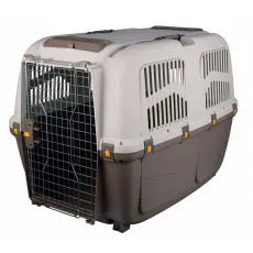 Cutie de plastic pentru transport  SKUDO 7, maro gri, 73 x 76 x 105 cm