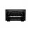Capac acvariu cu iluminare, 40x25cm LED EXPERT 6W - NEGRU, drept