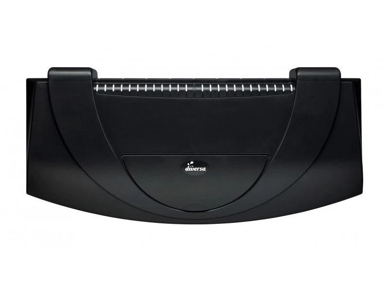 Capac acvariu cu iluminare 80x35cm LED EXPERT 17W - NEGRU, curbat