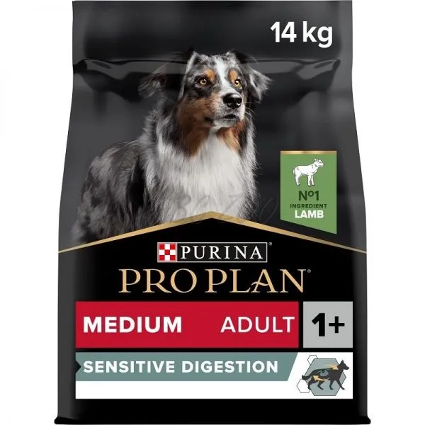 Purina PRO PLAN ADULT Medium Sensitive Digestion LAMB 14kg | ABC-ZOO