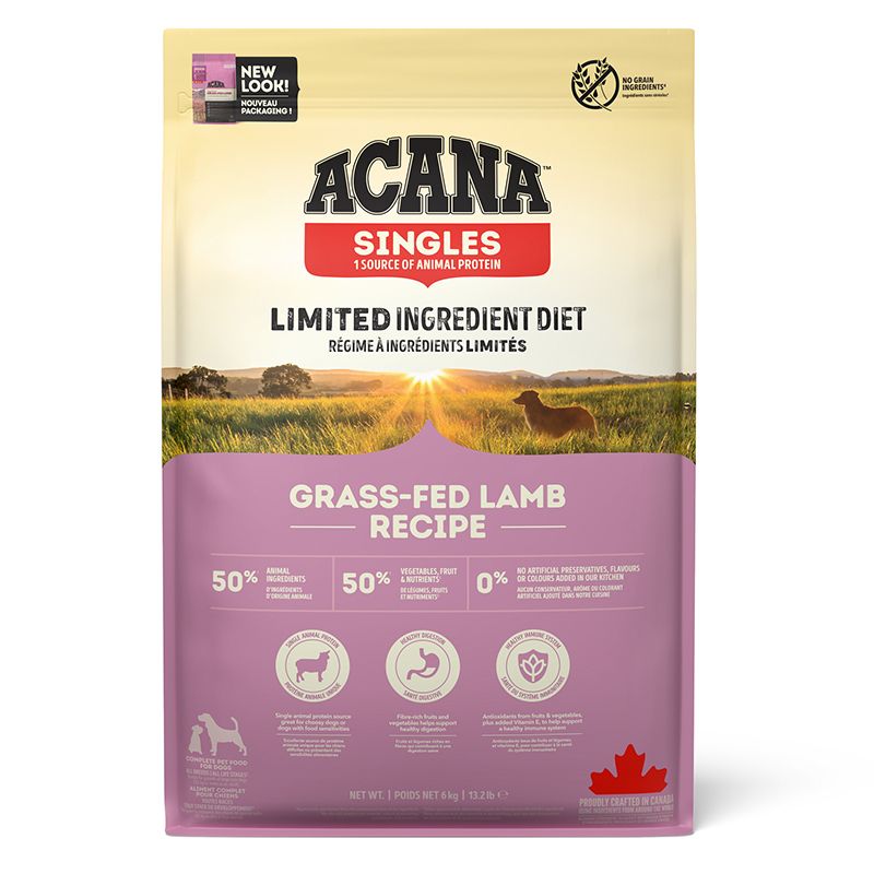 ACANA Singles Grass-Fed Lamb 6kg