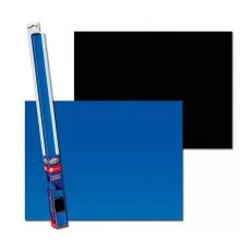 Fundal decor de acvariu BLACK/BLUE S - 60 x 30cm