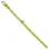 Zgardă reflectorizantă din piele cu steluţe, verde 27 &ndash; 36 cm, 15 mm