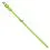 Zgardă din piele netedă, verde 30 - 39cm, 20mm