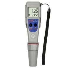pH / ORP metru, rezistent la apă, cu funcție de măsurare a temperaturii + soluții de calibrare