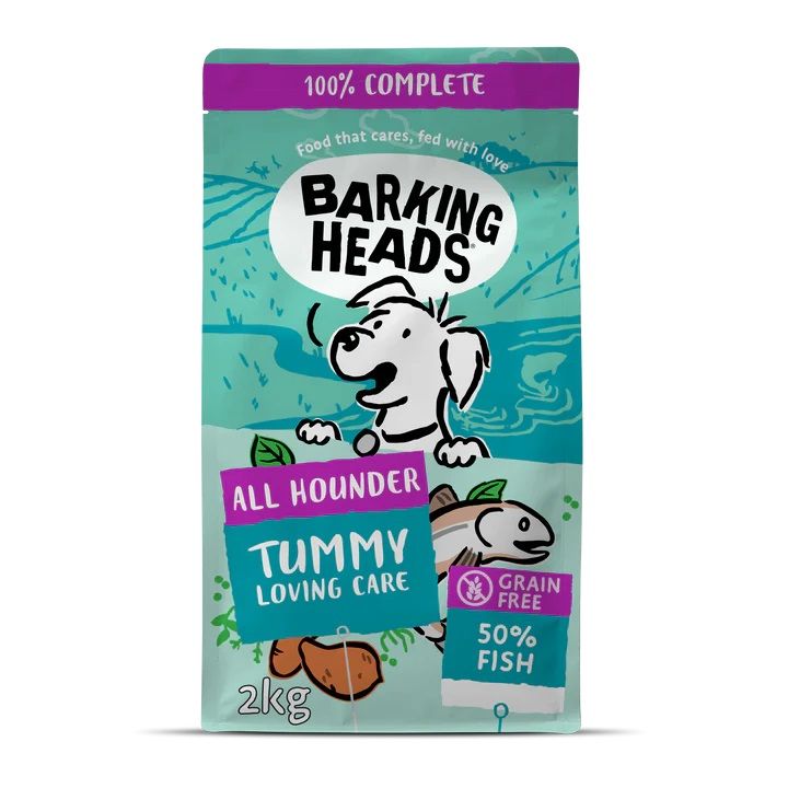 Barking Heads All Hounder Tummy Loving Care Fish 2 kg