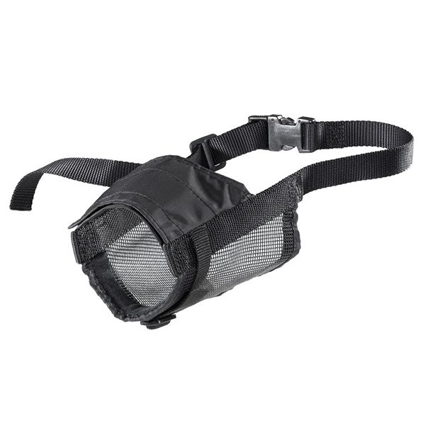 Botniţă pentru câini din nylon, ţesătură tip plasă, 19-26cm