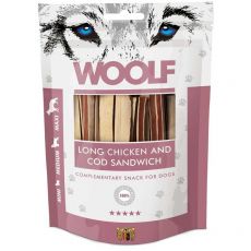 WOOLF Sandwich cu Pui și Cod  100g