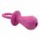 TPR jucărie pentru căței - păpușă roz, 14cm