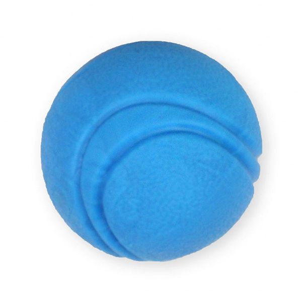 TPR jucărie de câine - minge albastră de tenis, 5cm