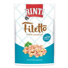 Săculeț RINTI Filetto pui + somon, 100g