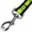 Lesă Bungee verde-negru, L 