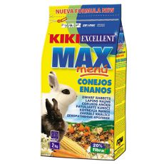 KIKI EXCELLENT MAX MENU - hrană pentru iepuri pitici 2kg