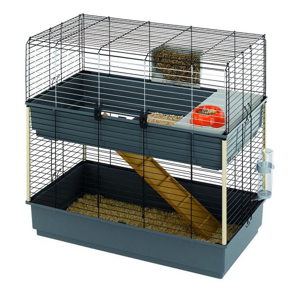 Cușcă RABBIT 100 DOUBLE - 95 × 57 × 93,5 cm