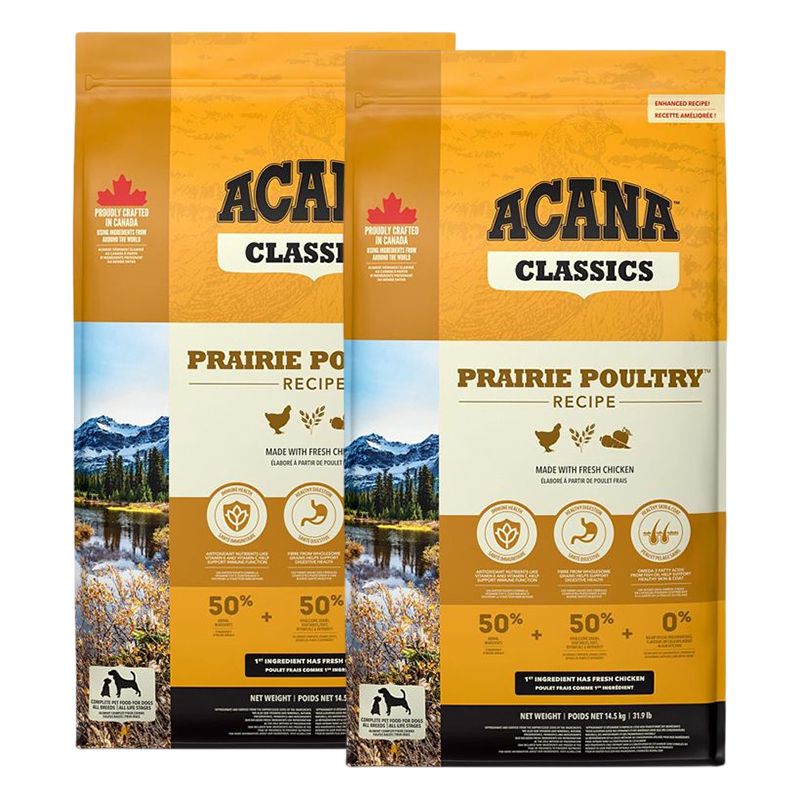 ACANA Classics Prairie Poultry 2 x 14,5 kg