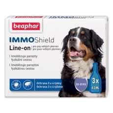 BEAPHAR IMMO SHIELD Line-on DOG „L“ 3 x 4,5 ml