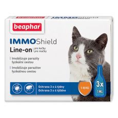BEAPHAR IMMO SHIELD Line-on CAT 3 x 1 ml