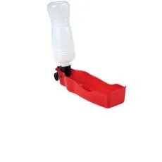 Castron hrană pentru pisici şi flacon pentru apă