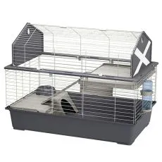 Cușcă pentru rozătoare  BARN 100 gri