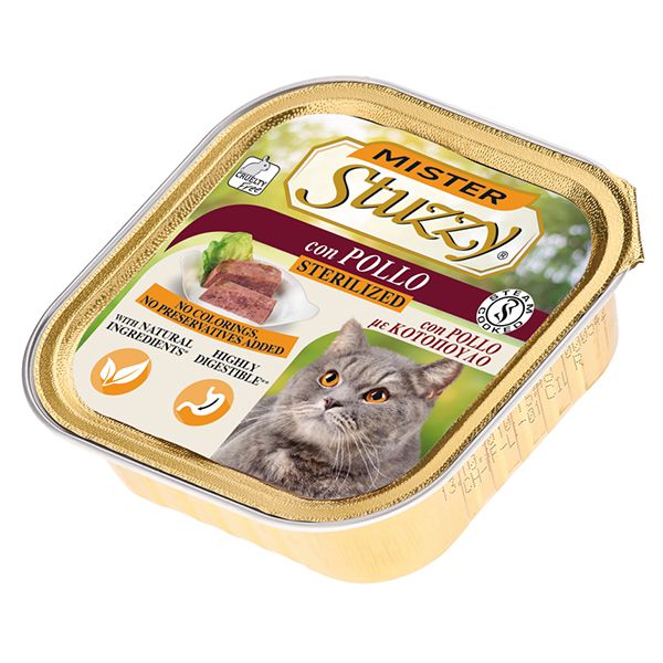 Mister STUZZY - STERILIZED pui, 100g