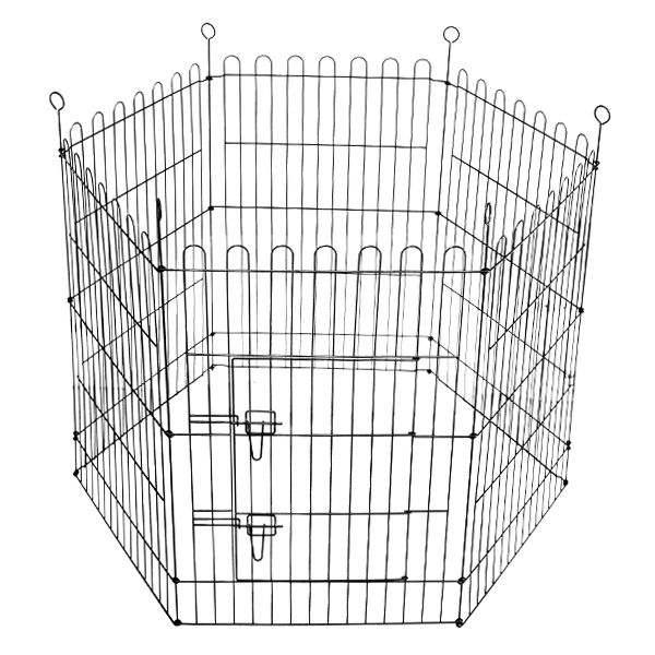 Grilaj Dog Park Black Lux 6-hexagonal, L - 61 x 91 cm