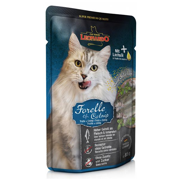 Leonardo Pliculeț cu păstrăv și iarba mâței 85 g