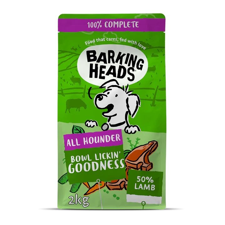 Barking Heads All Hounder Bowl Lickin Goodness Lamb 2kg