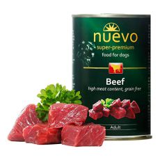 Conservă NUEVO DOG Adult Beef 400 g