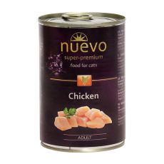 Conservă NUEVO CAT Adult Chicken 400 g