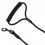 Lesă rotundă din nylon pentru c&acirc;ini, neagră, S - 120 cm