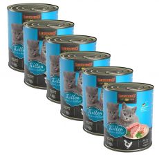 Conservă pntru pisici Leonardo Kitten 6 x 800 g