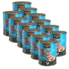 Conservă pntru pisici Leonardo Kitten 12 x 800 g