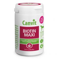 Canvit Biotin Maxi - pentru blană sanatoasă și lucioasă 76 tbl. / 230 g