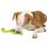 Jucărie pentru câine- șarpe  din cauciuc cu deschidere pentru recompense, 42 cm