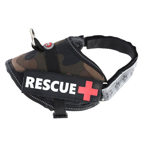Ham pentru câini Rescue XS 30 - 40 cm, camuflaj