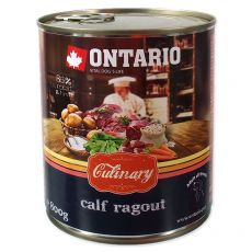 Conservă ONTARIO Culinary Calf Ragout with Duck 800 g