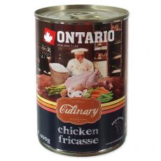 Conservă ONTARIO Culinary Chicken Fricasse 400 g