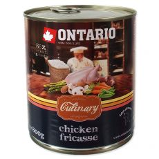 Conservă ONTARIO Culinary Chicken Fricasse 800 g