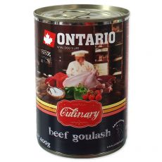 Conservă ONTARIO Culinary Beef Goulash 400 g