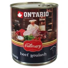 Conservă ONTARIO Culinary Beef Goulash 800 g