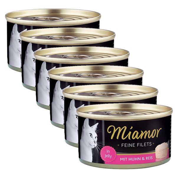 Conservă Miamor File de pui cu orez 6 x 100 g